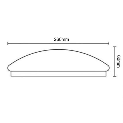 Iluminação de teto LED com sensor OPAL LED/12W/230V 4000K