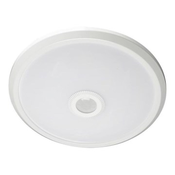 Iluminação de teto LED com sensor SAMSUNG CHIP LED/12W/230V 3000/4000/6000K diâmetro 29 cm branco