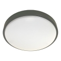 Iluminação de teto LED com sensor WILTON LED/24W/230V 4000K diâmetro 38 cm antracite