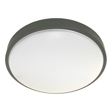 Iluminação de teto LED com sensor WILTON LED/24W/230V 4000K diâmetro 38 cm antracite