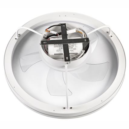 Iluminação de teto LED com regulação e ventoinha FARGO LED/37W/230V branco + comando