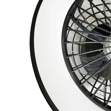 Iluminação de teto LED com regulação e ventoinha OPAL LED/48W/230V 3000-6500K + comando
