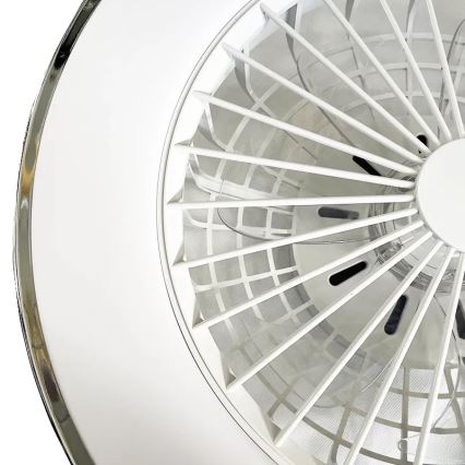 Iluminação de teto LED com regulação e ventoinha OPAL LED/48W/230V 3000-6500K + comando