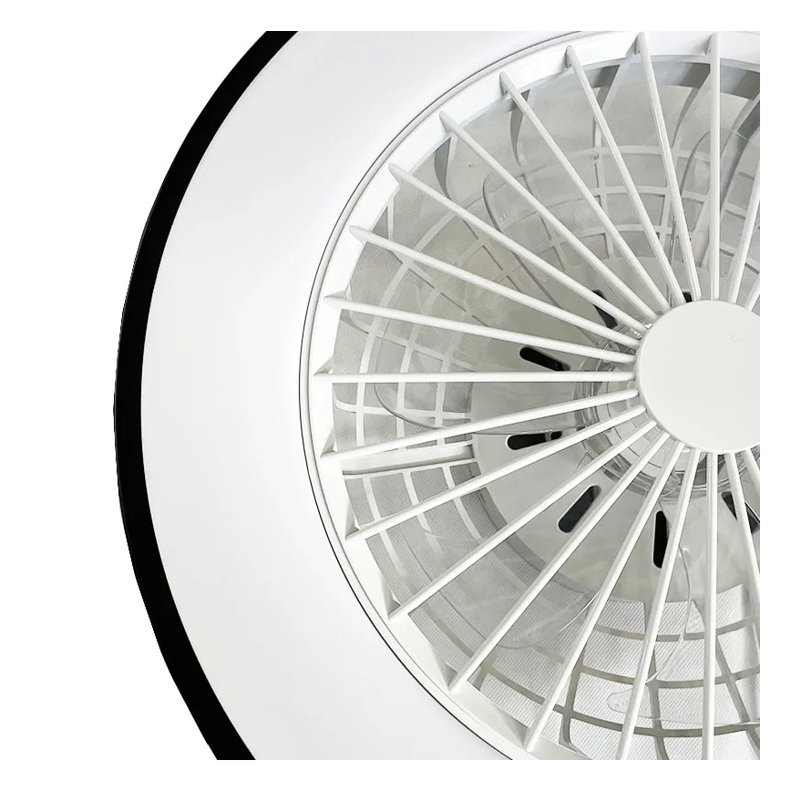 Iluminação de teto LED com regulação e ventoinha OPAL LED/48W/230V 3000-6500K + comando
