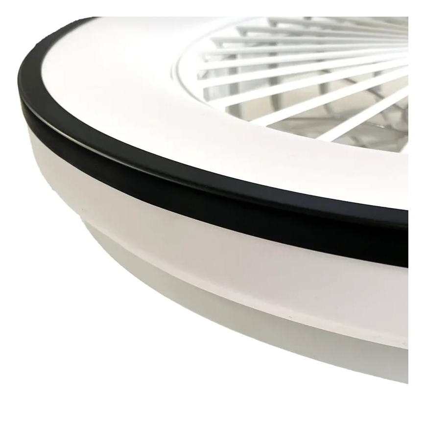 Iluminação de teto LED com regulação e ventoinha OPAL LED/48W/230V 3000-6500K + comando