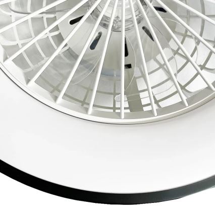 Iluminação de teto LED com regulação e ventoinha OPAL LED/48W/230V 3000-6500K + comando