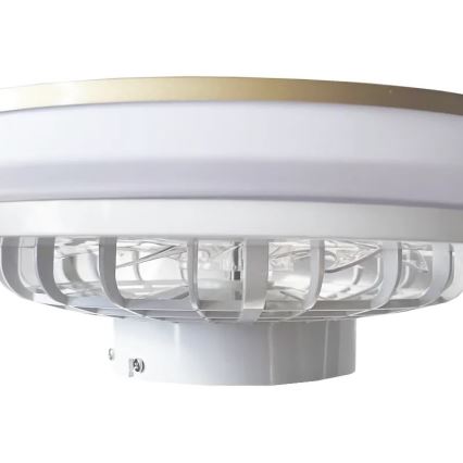 Iluminação de teto LED com regulação e ventoinha OPAL LED/48W/230V 3000-6500K + comando