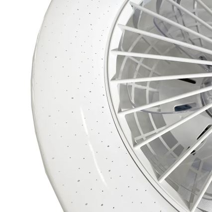 Iluminação de teto LED com regulação e ventoinha STAR LED/48W/230V 3000-6500K + comando