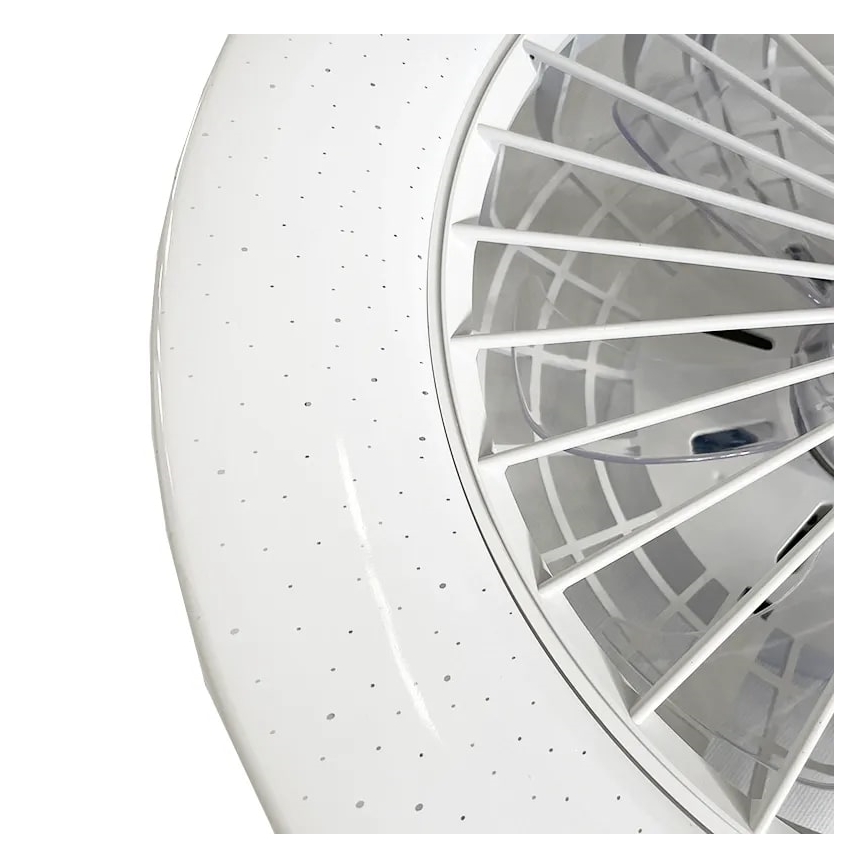 Iluminação de teto LED com regulação e ventoinha STAR LED/48W/230V 3000-6500K + comando