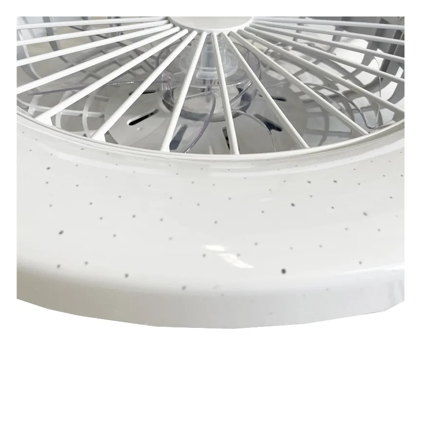 Iluminação de teto LED com regulação e ventoinha STAR LED/48W/230V 3000-6500K + comando