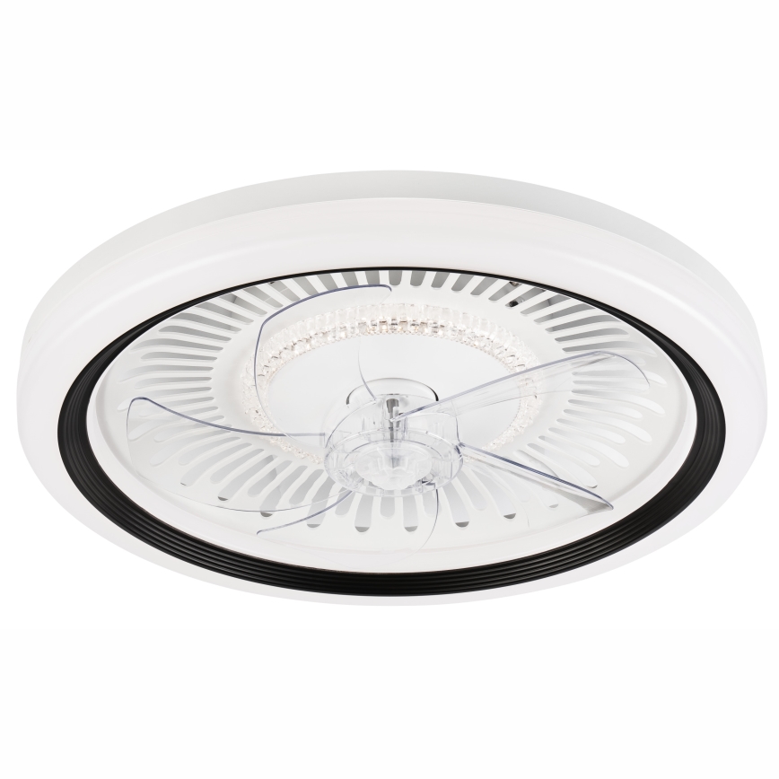 Iluminação de teto LED com regulação e ventoinha GEMMA LED/37W/230V branco + comando