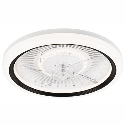 Iluminação de teto LED com regulação e ventoinha GEMMA LED/37W/230V branco + comando