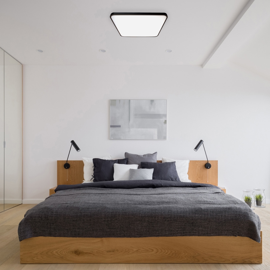 Iluminação de teto LED FABIO LED/23W/230V preto