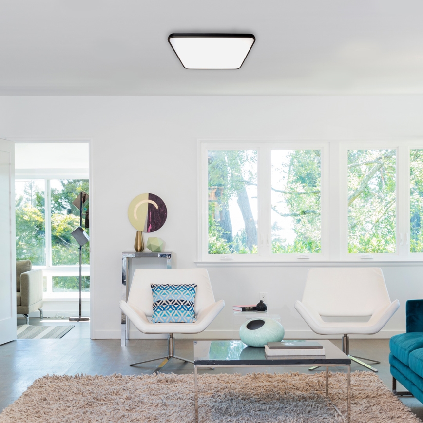 Iluminação de teto LED FABIO LED/23W/230V preto