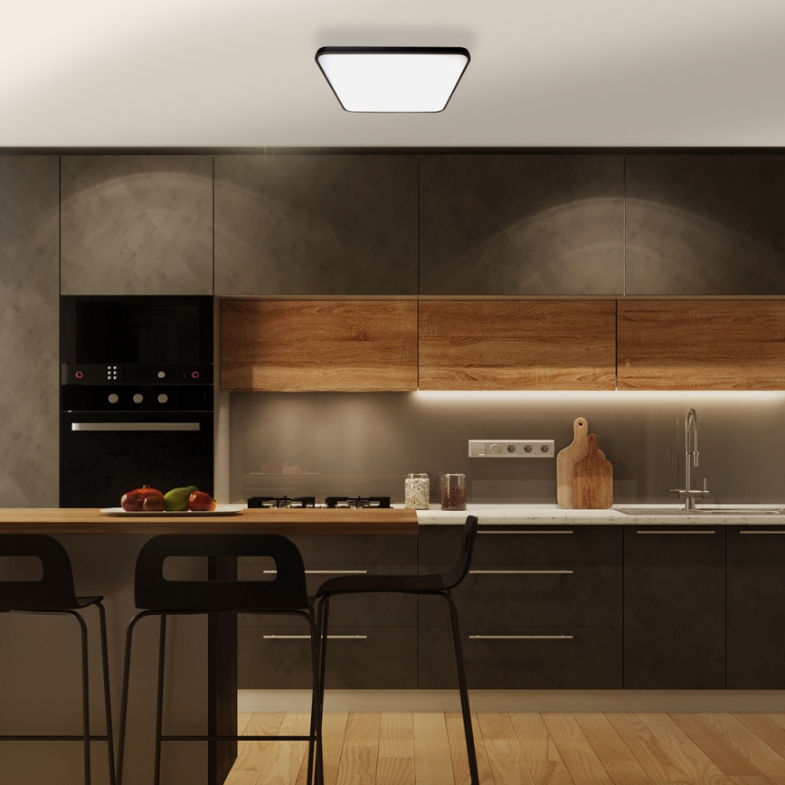 Iluminação de teto LED FABIO LED/35W/230V preto