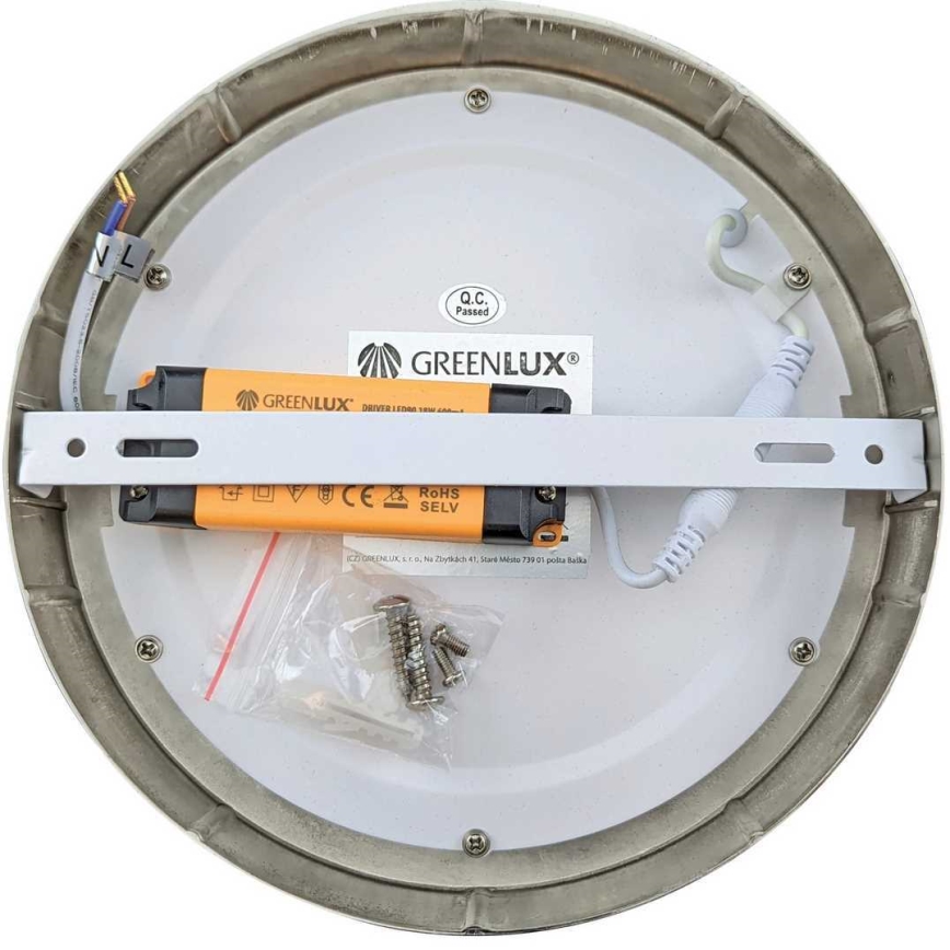 Iluminação de teto LED FENIX LED/24W/230V 3800K d. 29,8 cm