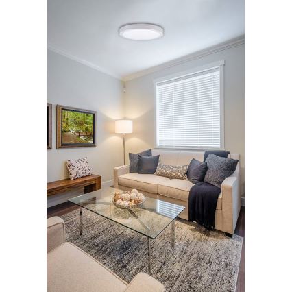 Iluminação de teto LED FENIX LED/32W/230V 3800K diâmetro 40 cm neve branco