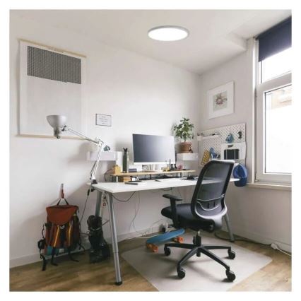 Iluminação de teto LED FLORI LED/18W/230V 4000K branco diâmetro 29 cm