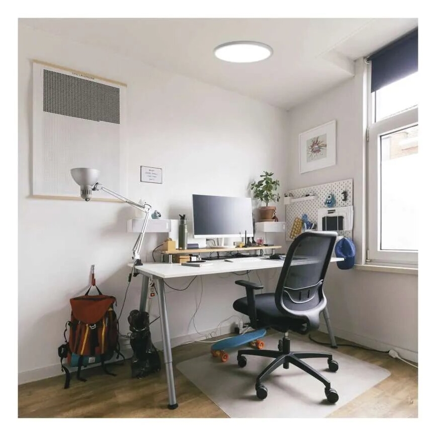 Iluminação de teto LED FLORI LED/18W/230V 4000K branco diâmetro 29 cm