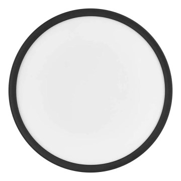 Iluminação de teto LED FLORI LED/18W/230V 4000K preto diâmetro 29 cm
