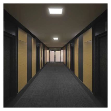 Iluminação de teto LED FLORI LED/22W/230V 4000K branco 42x42 cm