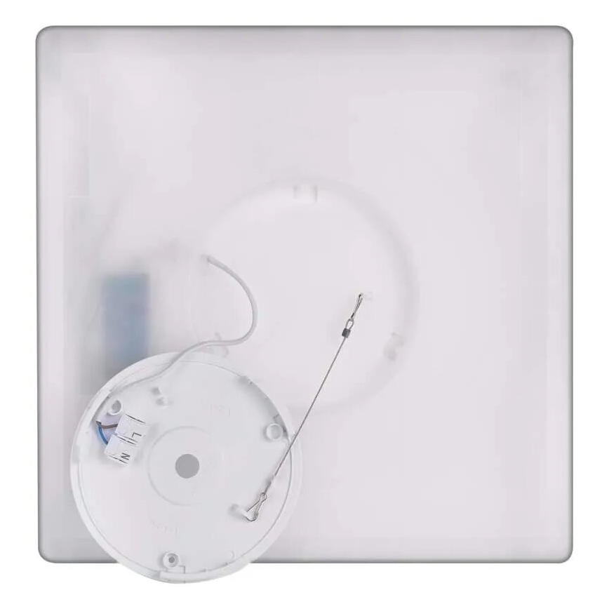 Iluminação de teto LED FLORI LED/22W/230V 4000K preto 42x42 cm