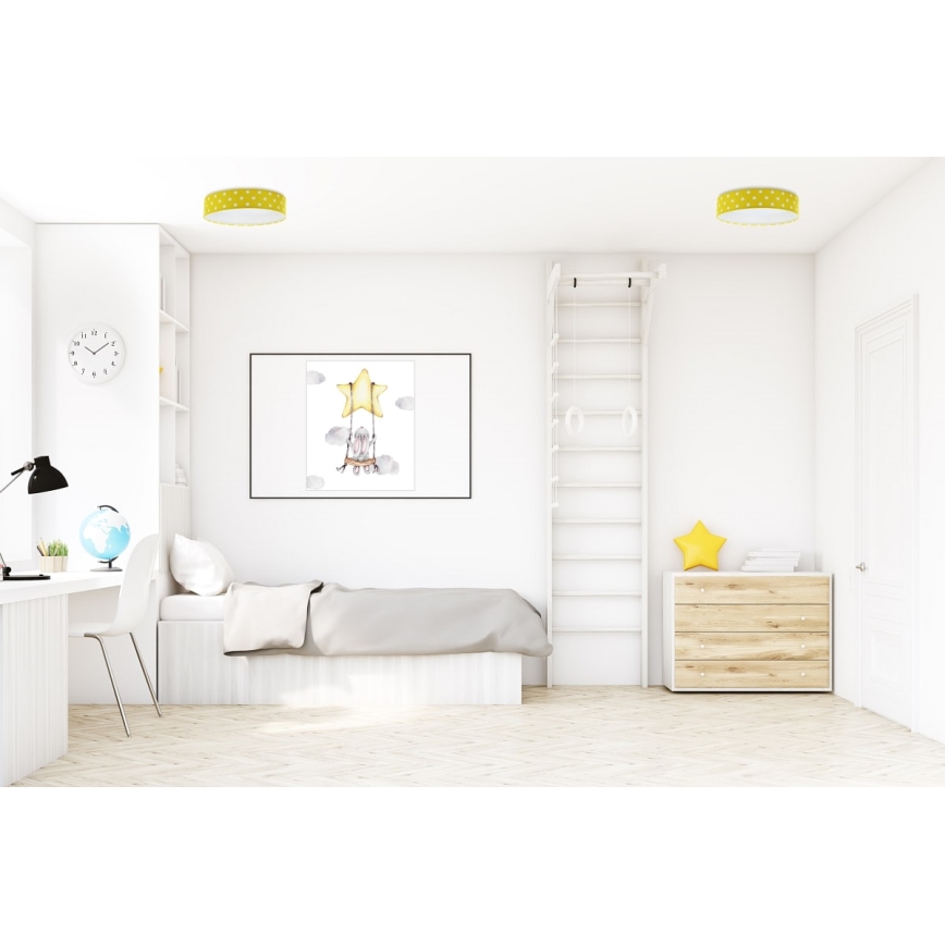 Iluminação de teto LED GALAXY KIDS LED/24W/230V pontos amarelo/branco