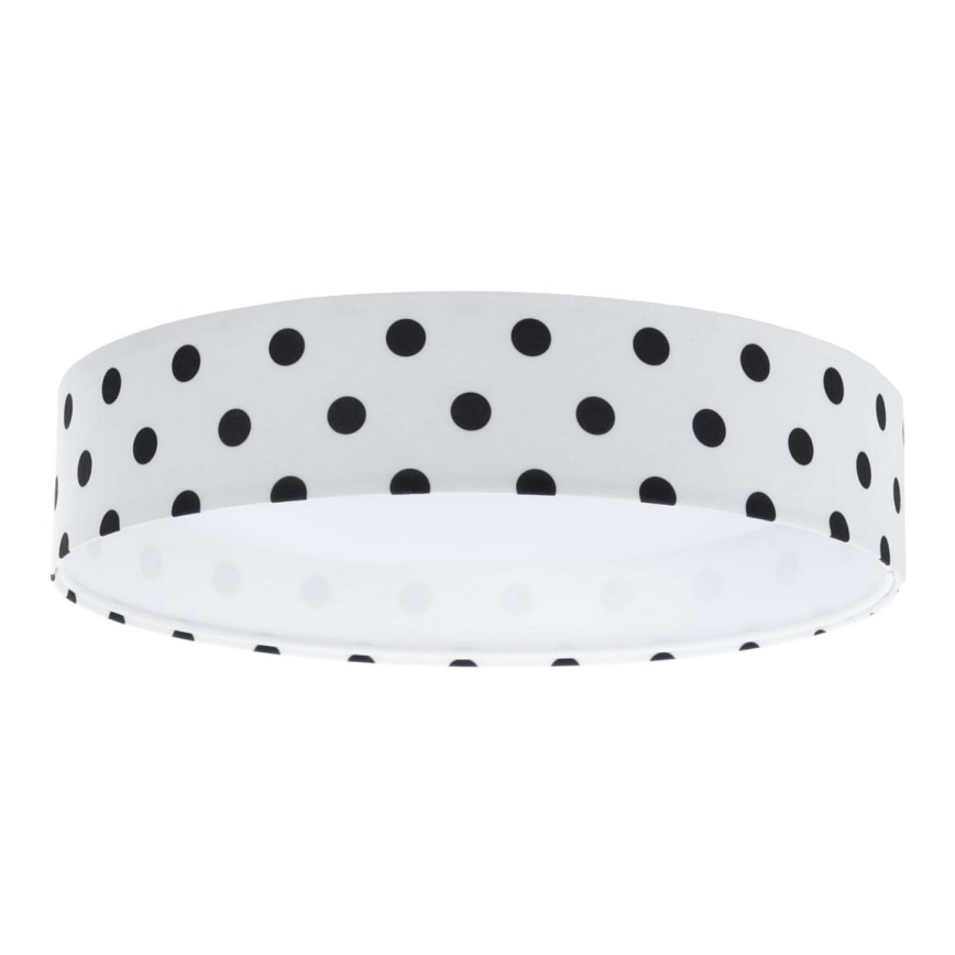 Iluminação de teto LED GALAXY KIDS LED/24W/230V pontos branco/preto