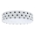 Iluminação de teto LED GALAXY KIDS LED/24W/230V pontos branco/preto