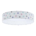 Iluminação de teto LED GALAXY KIDS LED/24W/230V pontos colorido