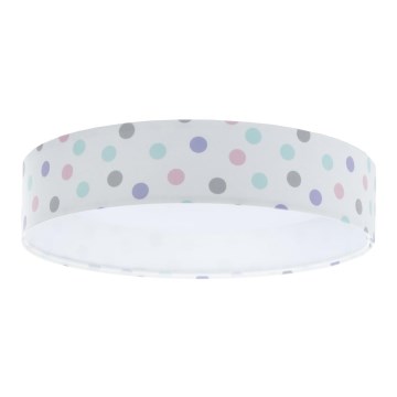 Iluminação de teto LED GALAXY KIDS LED/24W/230V pontos colorido