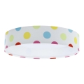 Iluminação de teto LED GALAXY KIDS LED/24W/230V pontos colorido