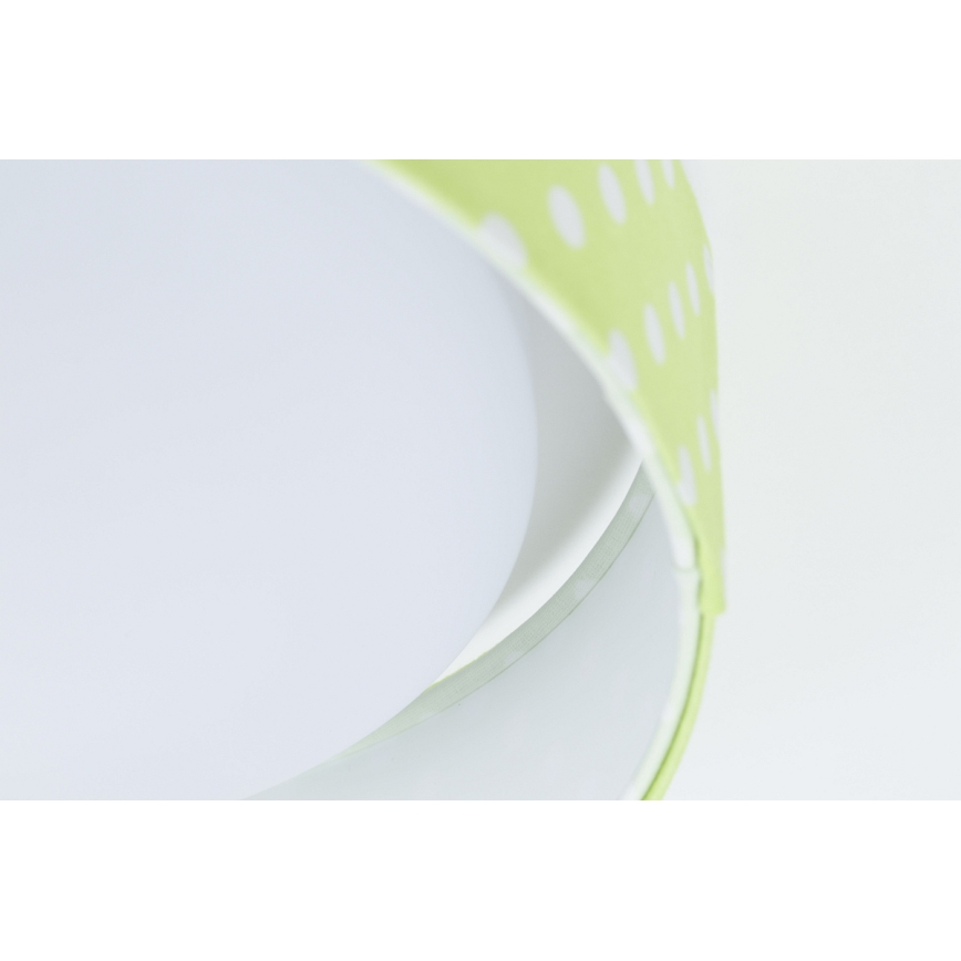 Iluminação de teto LED GALAXY KIDS LED/24W/230V pontos verde/branco