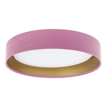 Iluminação de teto LED GALAXY LED/24W/230V rosa/dourada