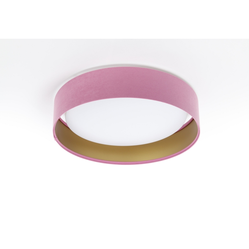 Iluminação de teto LED GALAXY LED/24W/230V rosa/dourada