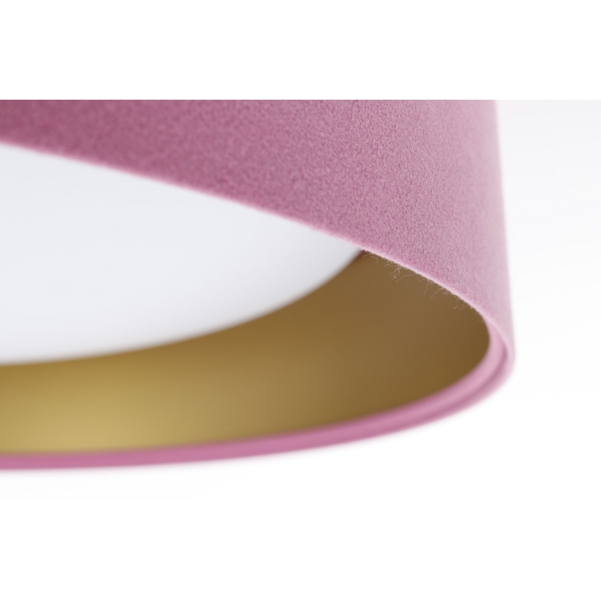 Iluminação de teto LED GALAXY LED/24W/230V rosa/dourada