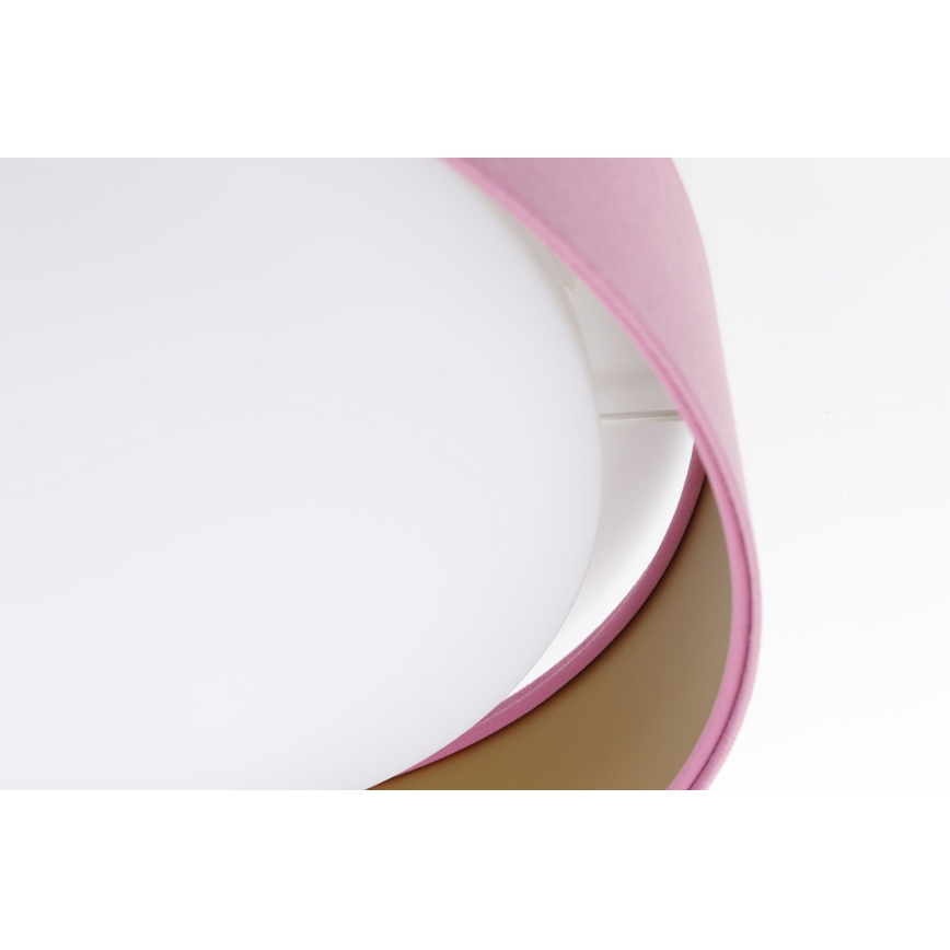 Iluminação de teto LED GALAXY LED/24W/230V rosa/dourada