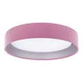 Iluminação de teto LED GALAXY LED/24W/230V rosa/prateado