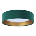 Iluminação de teto LED GALAXY LED/24W/230V verde/dourada