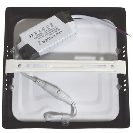 Iluminação de teto LED GERRY LED/12W/230V 4000K preto
