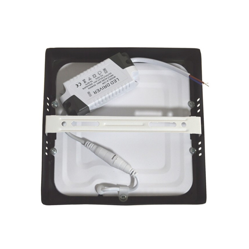 Iluminação de teto LED GERRY LED/12W/230V 4000K preto