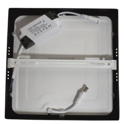 Iluminação de teto LED GERRY LED/18W/230V 4000K preto