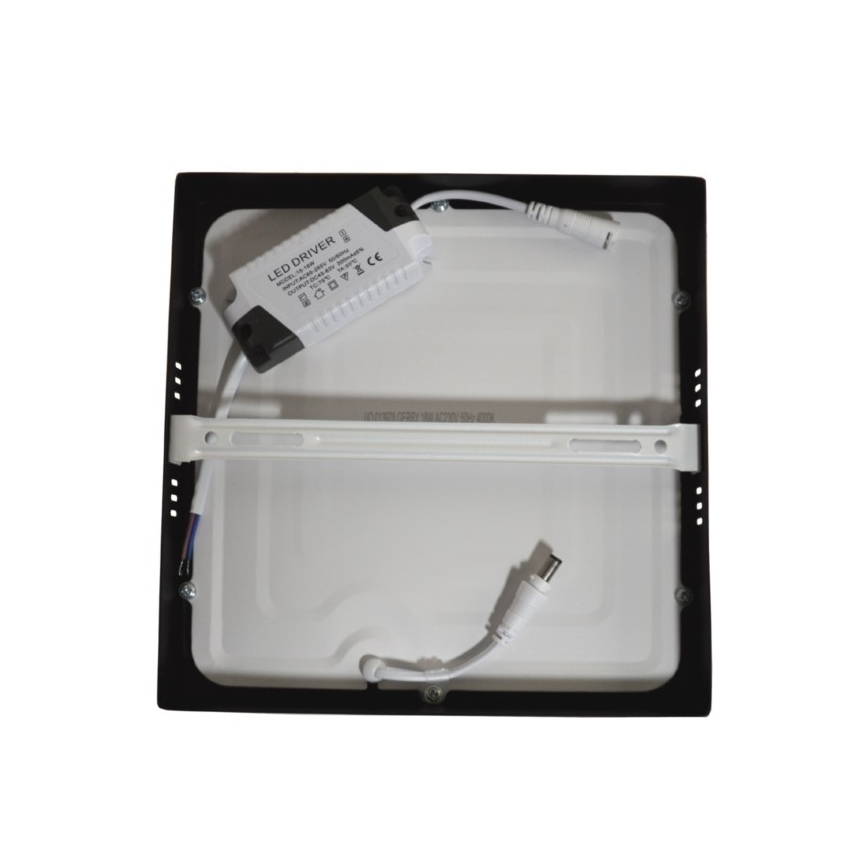 Iluminação de teto LED GERRY LED/18W/230V 4000K preto