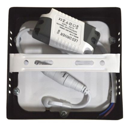 Iluminação de teto LED GERRY LED/6W/230V 4000K preto