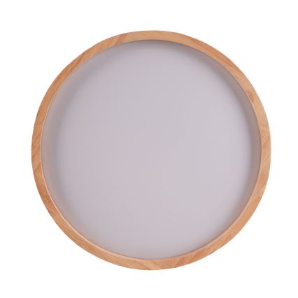 Iluminação de teto LED JANUSZ LED/12W/230V diâmetro 27 cm IP44 carvalho