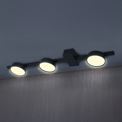 Iluminação de teto LED JOY 3xGX53/6W/230V preto