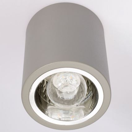 Iluminação de teto LED JUPITER 1xE27/6W/230V 120x98 mm