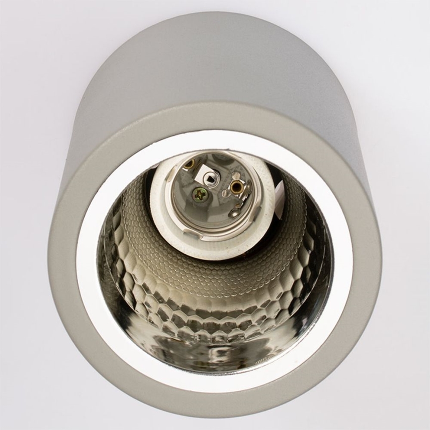 Iluminação de teto LED JUPITER 1xE27/6W/230V 120x98 mm