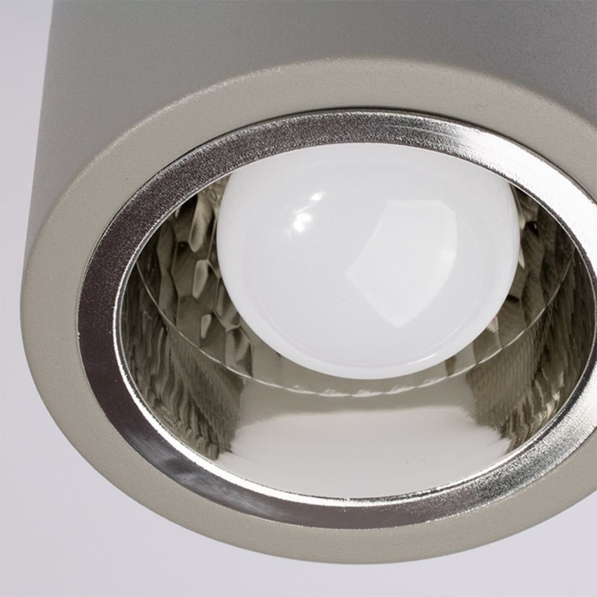 Iluminação de teto LED JUPITER 1xE27/6W/230V 120x98 mm