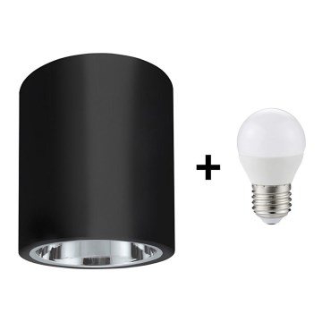 Iluminação de teto LED JUPITER 1xE27/6W/230V 145x130 mm